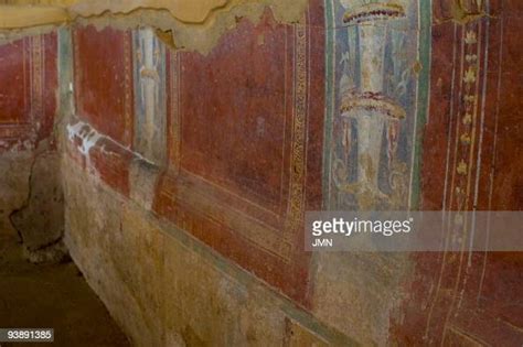 Roman decorative paintings in the Mithraeum House, Merida ,... News ...