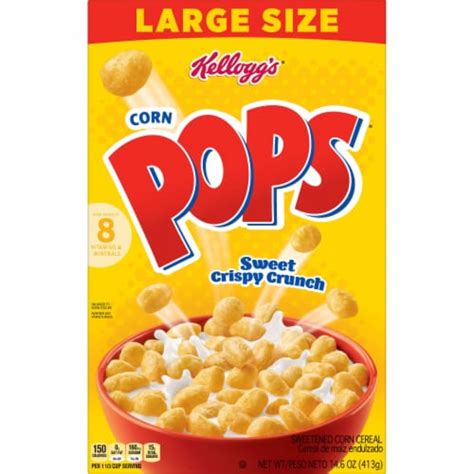 Kellogg's® Corn Pops Large Size Cereal, 14.6 oz - Smith’s Food and Drug