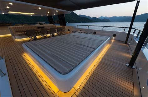 Mengi Yay Yachts Aquarius Superyacht Features Photos Specifications