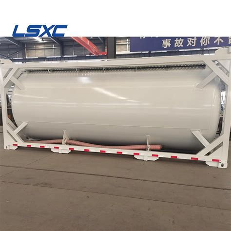 20FT 40FT Cement Powder ISO Tank Container For Sale China Tank