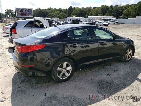 Report 5XXGM4A75FG453933 KIA OPTIMA 2015 BLACK GAS - price and damage ...