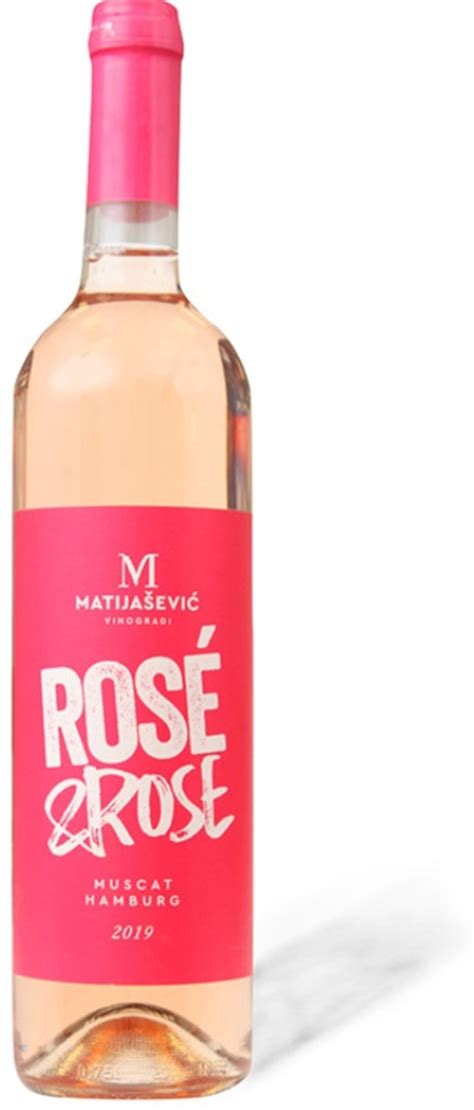 Roze vino MATIJAŠEVIĆ rosé rose 0 75l Cenoteka