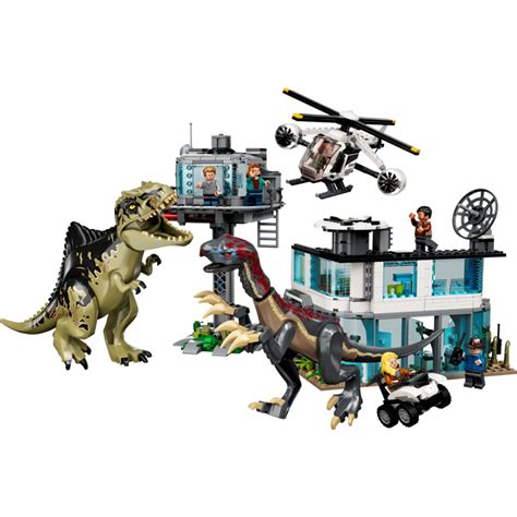 LEGO Giganotosaurus & Therizinosaurus Attack Set 76949 | Brick Owl ...