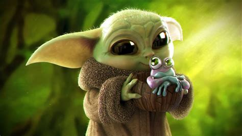 Star Wars Esta Ilustración De Baby Yoda Es Lo Más Tierno Que Encontrarás