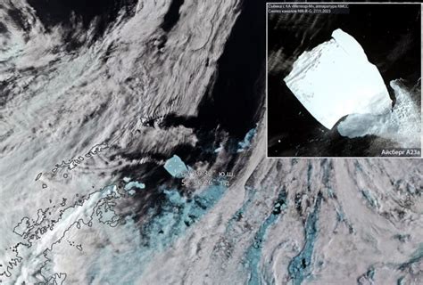 Captan a la deriva al iceberg más grande del mundo Emprendedor