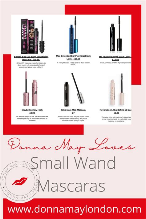 Celebrity Makeup Artist Donna May Loves Mascaras With A Small Wand That