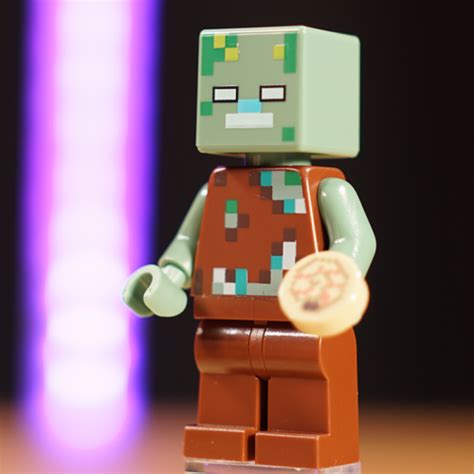 Ertrunkener Zombie LEGO Minecraft Minifigur MIN088 Aus 21164 EBay