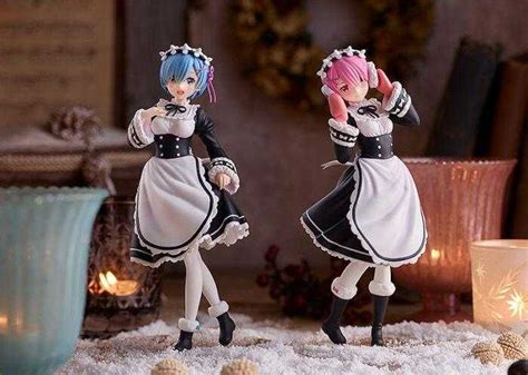 《豬帽子》現貨 代理版 Gsc Pop Up Parade Re從零開始 雷姆 拉姆 冰季服 合購組 Pvc 完成品 豬帽子