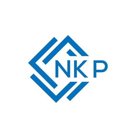 Nkp Creative Circle Letter Logo Concept Nkp Letter Designnkp Letter