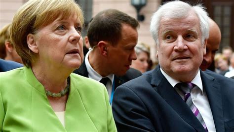 Asylstreit Spd Wegen Unionsstreit Erz Rnt Seehofer Warnt Merkel Vor