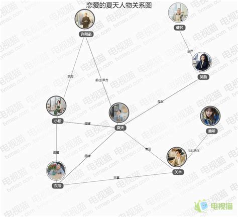 恋爱的夏天人物关系图 角色关系 人物介绍 电视剧 电视猫