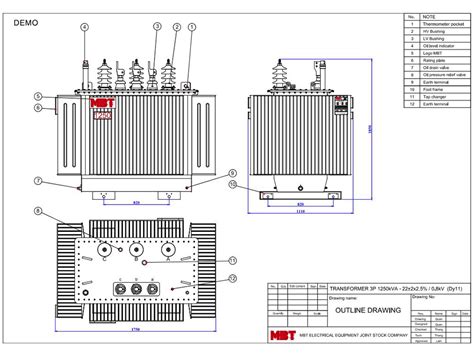 Distribution Transformer Circuit Diagram