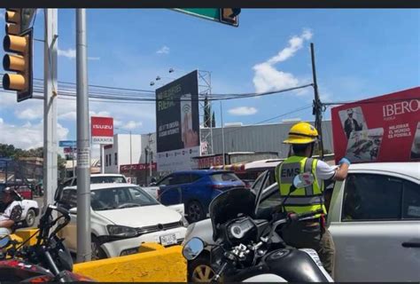 Una persona lesionada deja accidente en Símbolos Patrios Entidad