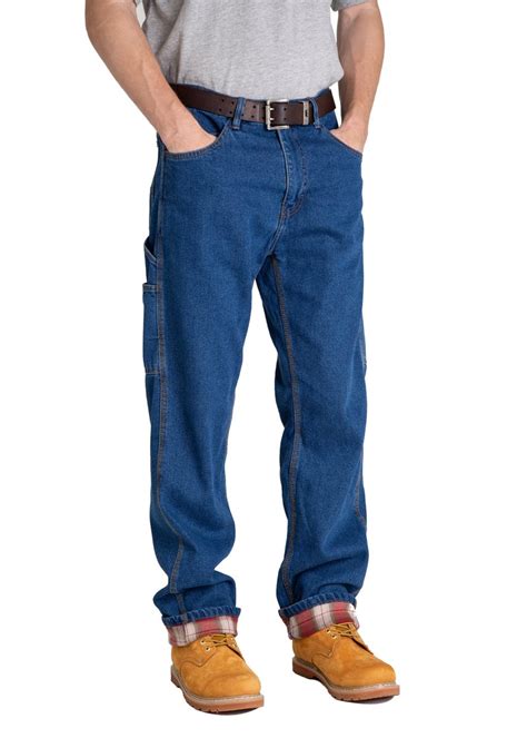 Berne Flannel Lined Denim Dungarees Metro Industrial Supply Llc