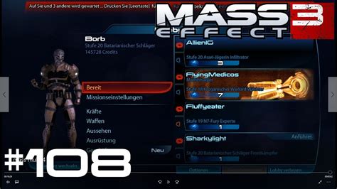 Lets Play Mass Effect 3 108 Multiplayer Reaper Auf Noveria Youtube