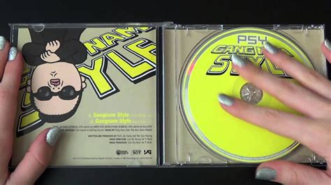 Unboxing Psy Single Album Gangnam Style Youtube