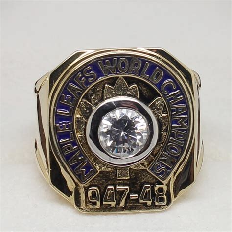 1948 Toronto Maple Leafs Stanley Cup Championship Ring – Best Championship Rings|Championship ...