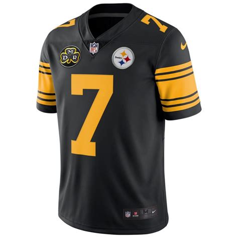 Pittsburgh Steelers Nike # Ben Roethlisberger Limited Color Rush Jersey ...