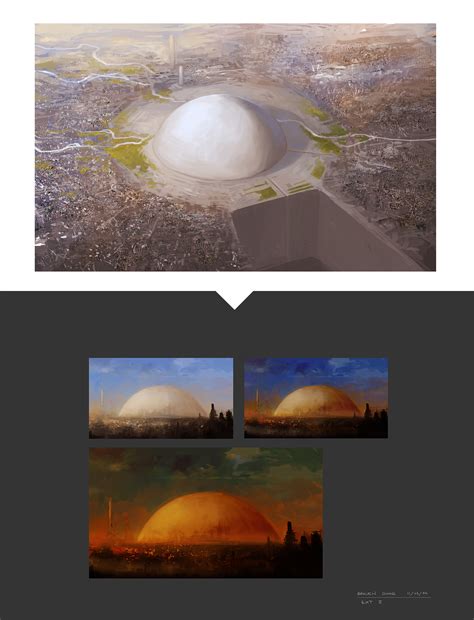 dome concept art  oakks  deviantart
