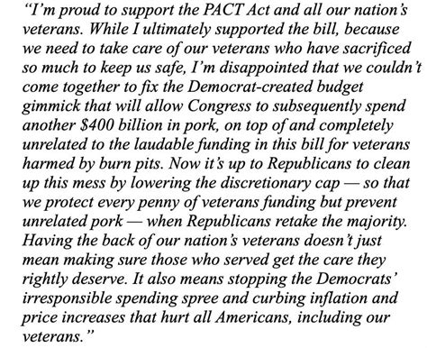 Senator Ted Cruz On Twitter Im Proud To Support The Pact Act And All Our Nations Veterans