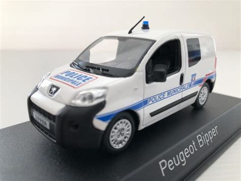 Miniature Peugeot Partner Tolé Police Municipale Eligor