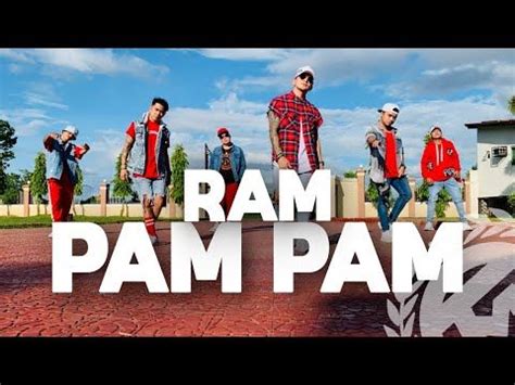 RAM PAM PAM By Natti Natasha Ft Becky G Zumba Cumbiaton TML Crew