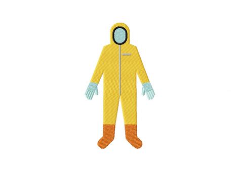 Hazmat Suit Embroidery Design – Daily Embroidery