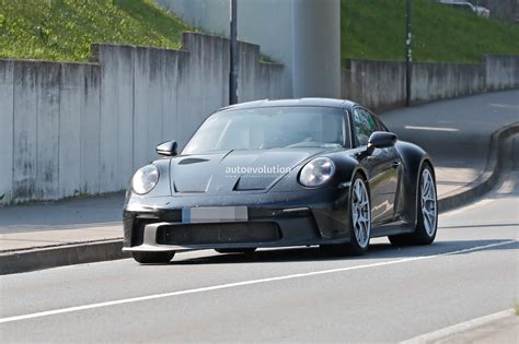 Porsche 911 St Shows Sexy Skin In New Spy Shots Looks Like A Sports Car Fitness Model