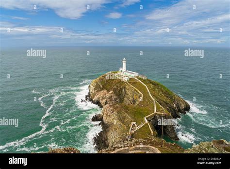 South Stack Lighthouse Stock Photo - Alamy