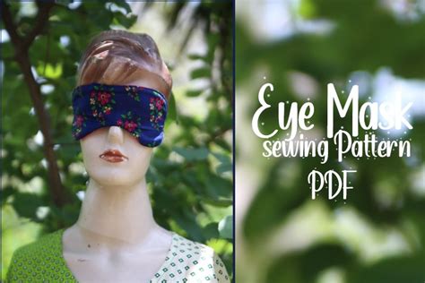 Eye Mask Sewing Pattern