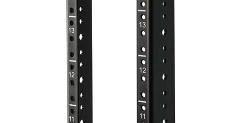 Tecmojo U Tapped Vertical Rack Rail Pair Kit