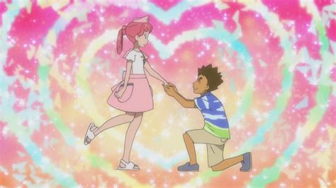 File Brock And Nurse Joy Png Bulbapedia The Community Driven Pok Mon