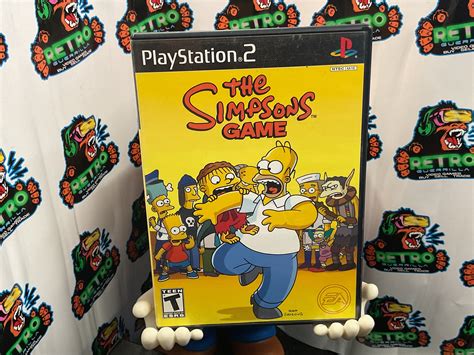 Ps2 The Simpsons Game Retro Guerrilla