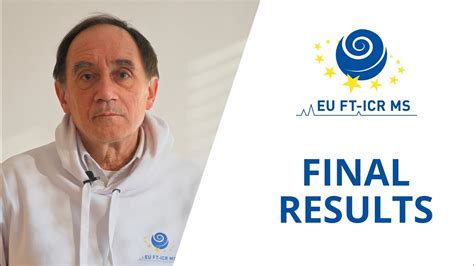 What Are The Final Results Of The Eu Ft Icr Ms Project Youtube