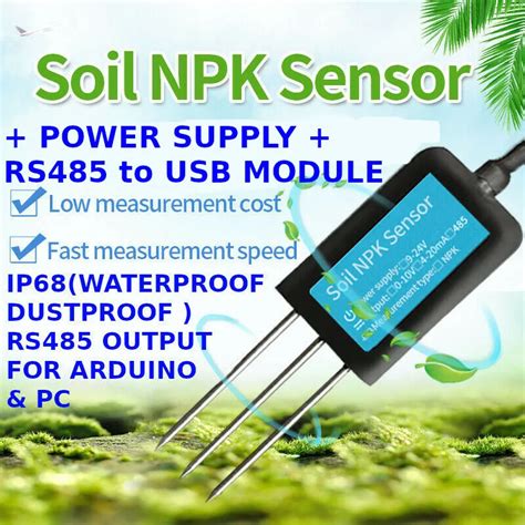 Measure Soil Npk Values Using Soil Npk Sensor With Arduino