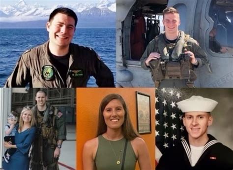 U S Navy Identifies 5 Sailors Killed In Helicopter Crash Commander