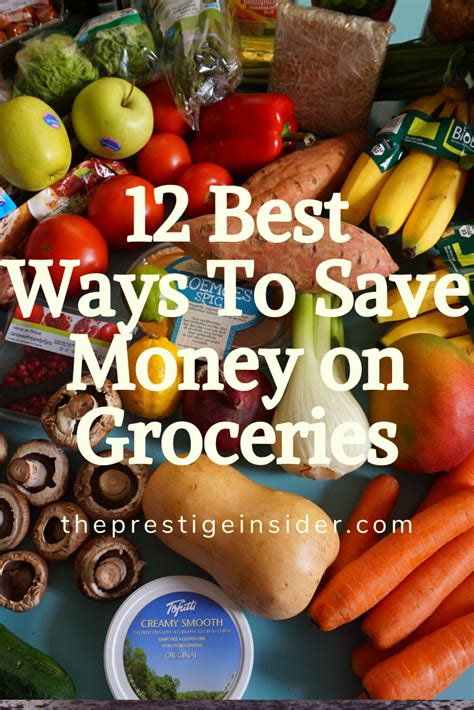 12 Best Ways To Save Money On Groceries The Prestige Insider Save