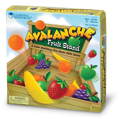 Avalanche Fruit Stand Game - Learning Resources