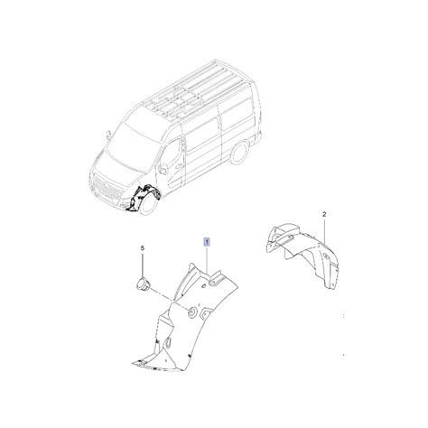 Nadkole Przednie Lewe 93197503 Movano B Sklep Porady OPEL 24h Do 60