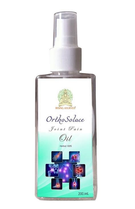 Rising Ayurved Ortho Solace Joint Pain Oil Ml At Rs Bottle In