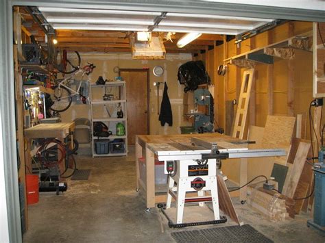 One Car Garage Woodshop