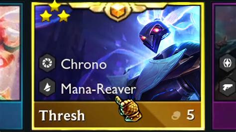 3 Star Thresh Pulls The Entire Bench Into Combat ⭐⭐⭐ Set 3 5 Revival