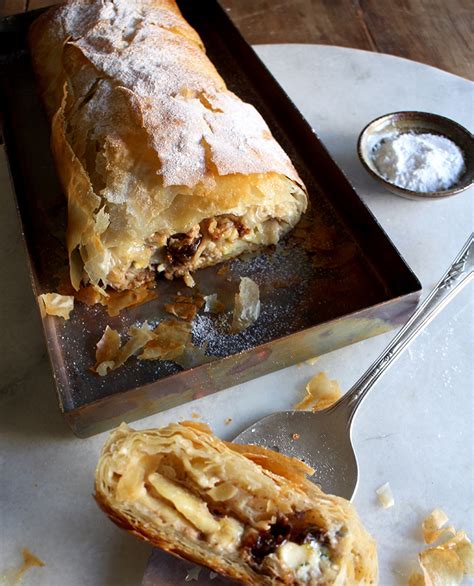 Strudel De Manzana Y Queso Azul Receta Gourmet Reny Picot