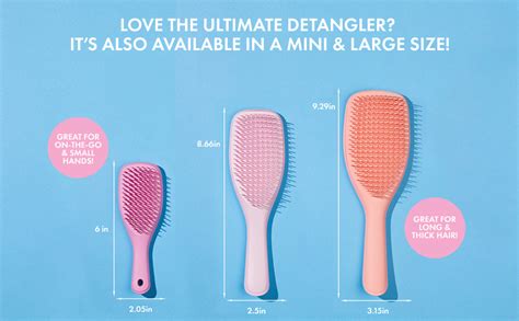 Amazon Tangle Teezer The Ultimate Detangler Hairbrush For Wet