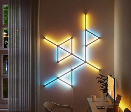 Nanoleaf Lines Grad Starter Kit Mit Lichtleisten F R