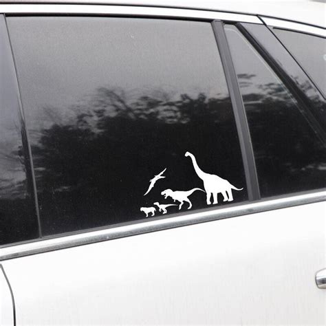 Dinosaur Car Decal Sticker Set | DinoLoveStore