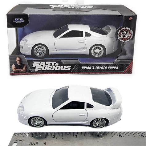 Jada Toys Fast Furious Brians Toyota Supra White 132 Scale