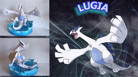 Pokemon Legendario Lugia L Pokemon Papercraft Youtube