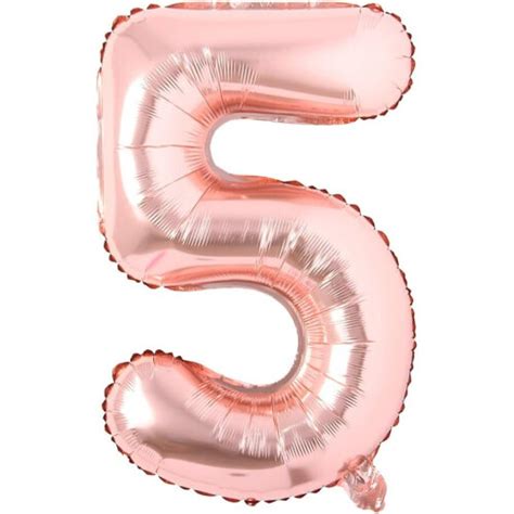 Inch Letter Rose Gold Alphabet Number Balloon Foil Mylar Party