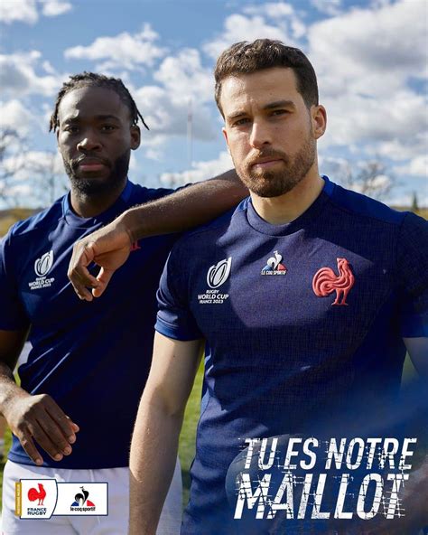 ルコックスポルティフさんのインスタグラム写真 ルコックスポルティフinstagram「le Nouveau Maillot Du Xv De France Pour La Coupe